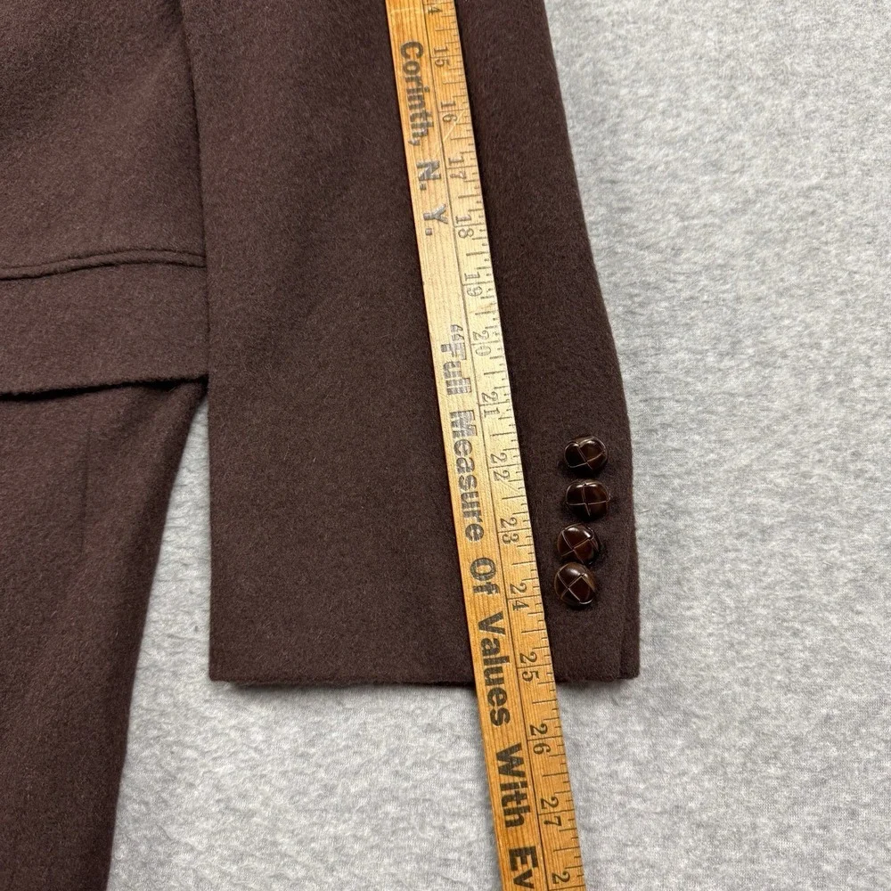 Tailors Row By Deansgate 100% Camel Hair Blazer Coat Jacket Chocolate‎ Brown 50R
